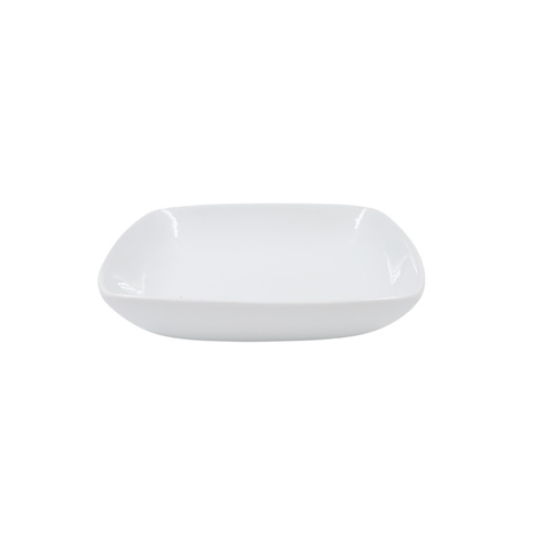 Royal Square Bowl Rounded 8.5 inch / 210 x 55mm - White (Box of 3)
