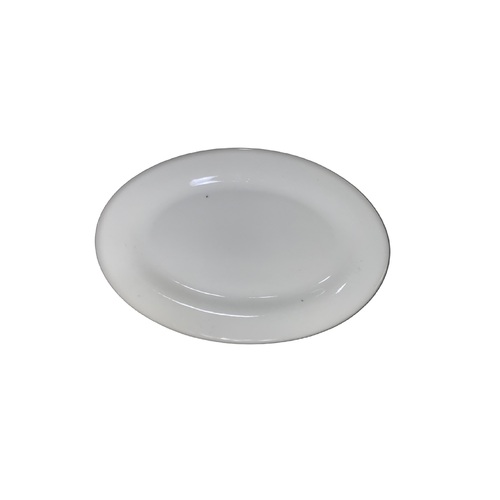 Royal Oval Plate 8 inch / 200 x 145mm - White (Box of 12)