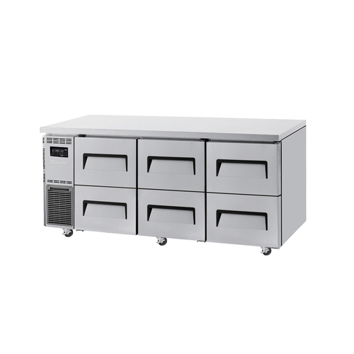 Turbo Air KUR18-2D-6-N - Undercounter 6 Drawer Chiller - 1800mm wide