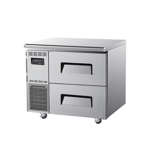 Turbo Air KUR9-2D-2-N - Undercounter 2 Drawer Fridge - 900mm wide