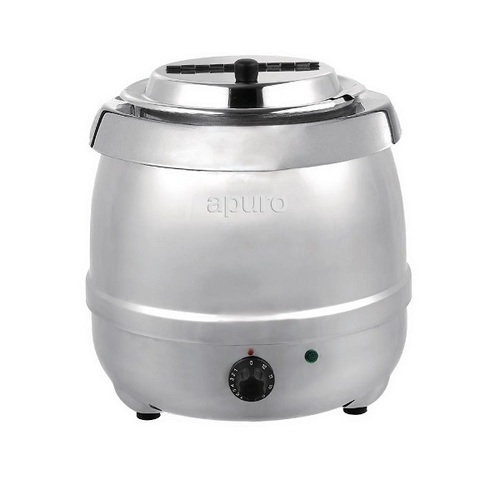 Apuro L714-A Stainless Steel Soup Kettle - 10Ltr