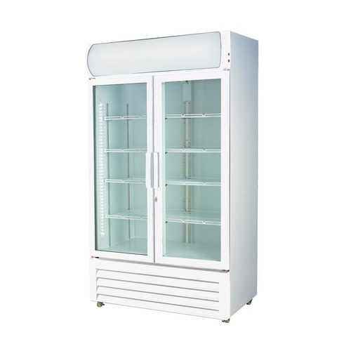Thermaster LG-1200P - Double Glass Door Upright Drink Fridge - 1200 Litres
