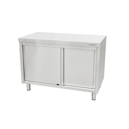 LMG-1260 Stainless Steel Sliding Door Cabinet 1200w x 600d x 900h mm