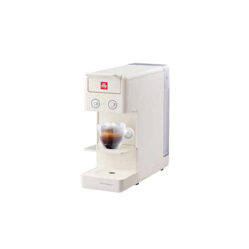 Illy Caffe Iperespresso Y3.3 Home Espresso Capsule Coffee Machine - White
