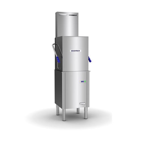 Washtech M1C - Compact Passthrough Dishwasher with Heat Recovery Unit - 450mm rack