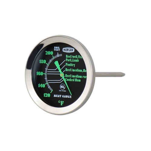 Man Law Meat Gauge with Glow In The Dark Dial