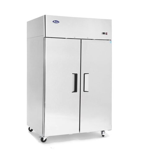 Atosa MBF8002GR - Two Door Solid Gastronorm Upright Freezer