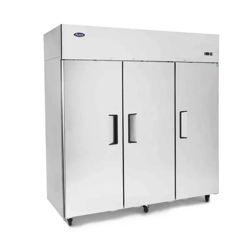Atosa MBF8006GR - Three Door Solid Gastronorm Upright Refrigerator
