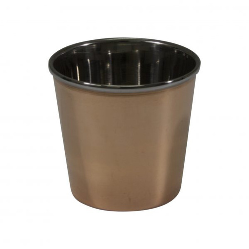Chef Inox Miniatures - Copper Pot Stainless Steel Interior 65x65mm