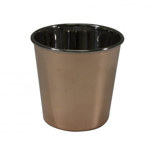 Chef Inox Miniatures - Copper Pot Stainless Steel Interior 85x85mm