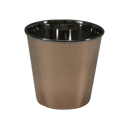 Chef Inox Miniatures - Copper Pot Stainless Steel Interior 100x100mm