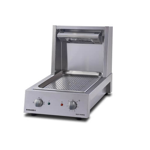 Roband MW10CW Multi-Function Chip and Food Warmer - Sloped Tray
