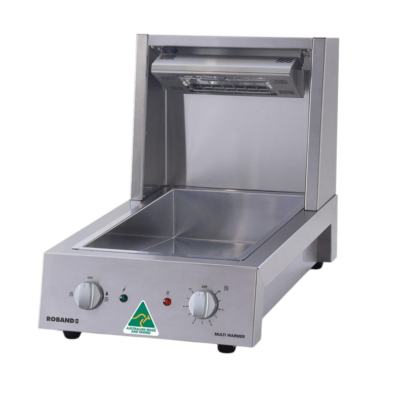 Roband MW10CW Multi-Function Chip and Food Warmer - Sloped Tray