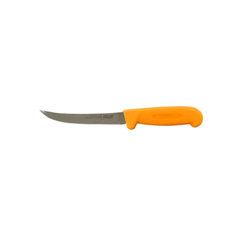 Nella 6" Curved Boning Knife Orange