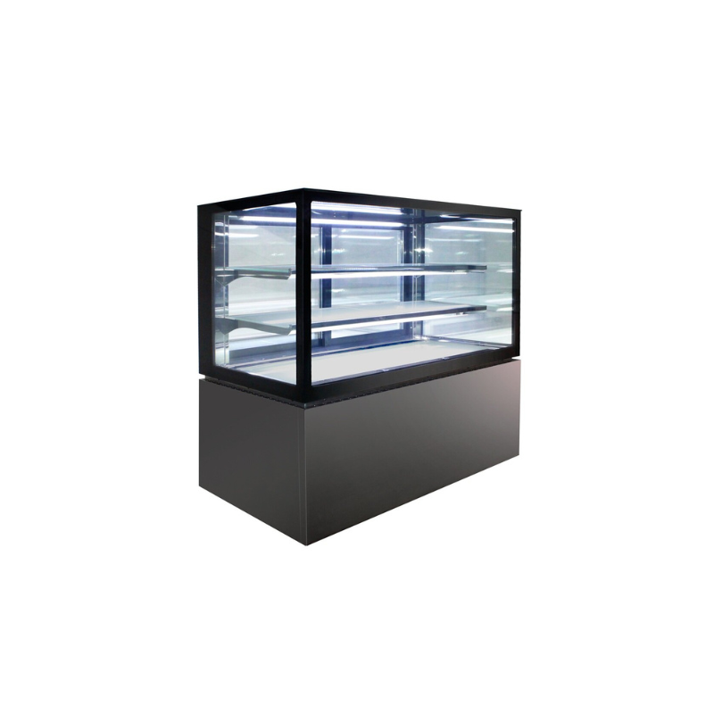 Anvil NDSV3750 Square Glass Cake Display 3 Tier - 1500mm