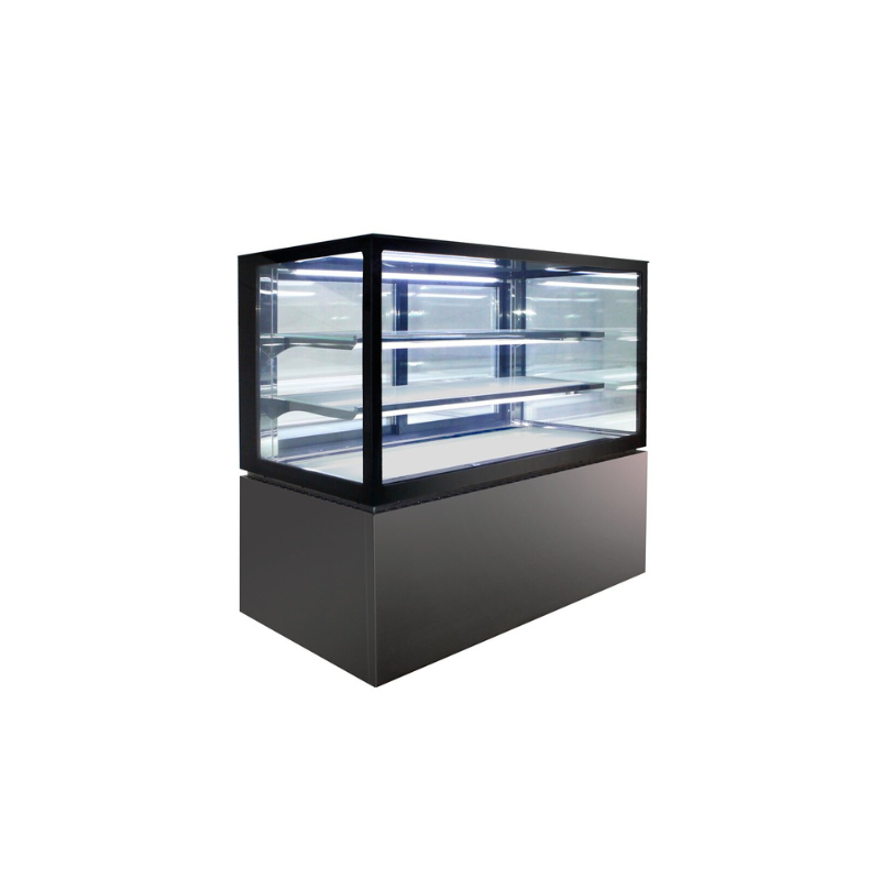 Anvil NDSV3760 Square Glass Cake Display 3 Tier - 1800mm