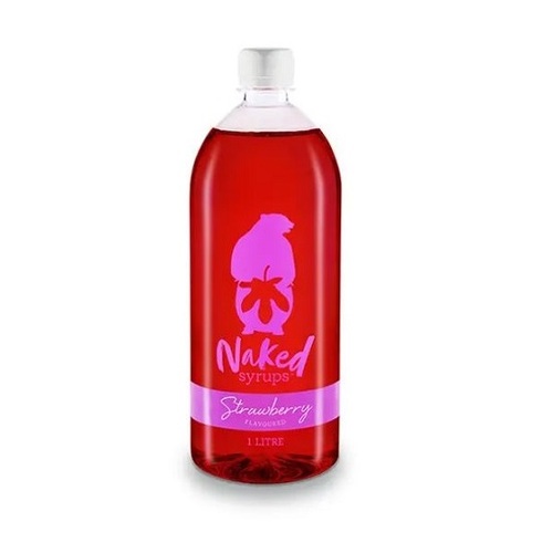 Naked Syrups Strawberry Flavouring 1ltr