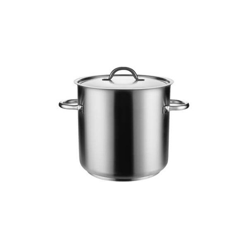 Pujadas Stockpot With Cover 320x320mm / 24.0Lt 18/10 Stainless Steel 