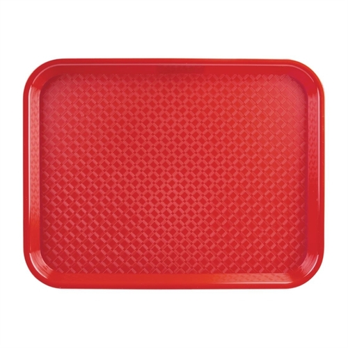 Olympia Kristallon Foodservice Tray 305x415mm Red