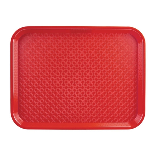 Olympia Kristallon Foodservice Tray 350x450mm - Red