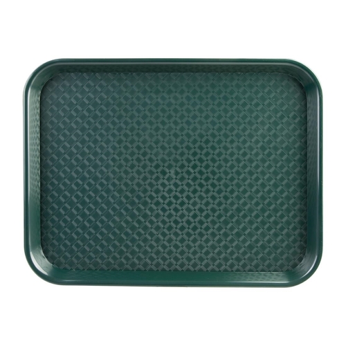Olympia Kristallon Foodservice Tray 350x450mm - Forest Green