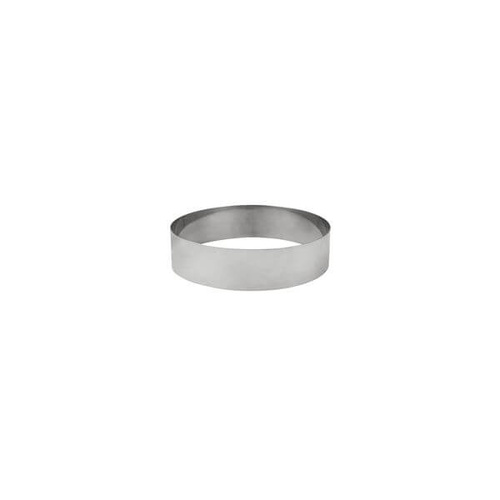 Tart Ring 160x45mm 18/8 Stainless Steel 