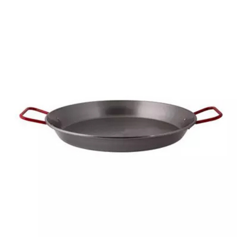 Pujadas Paella Pan 380mm Black Steel 