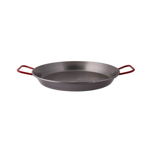 Pujadas Paella Pan 650mm Black Steel 