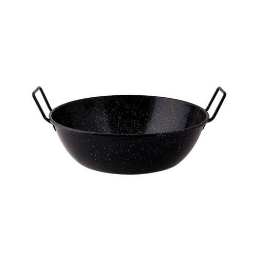 Pujadas Deep Pan Enamelled Steel 360mm / 7.8Lt 