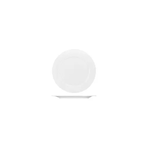 AFC Pacific Bone China Wide Rim Plate 255mm (Box of 24)