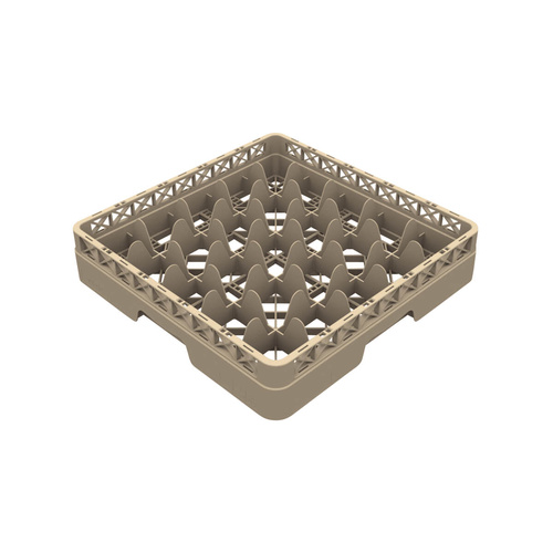 Pujadas 25 Compartment Glass Rack (Maximum Glass Diameter 89mm) 500x500x80mm