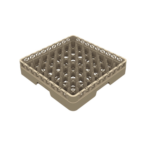 Pujadas 49 Compartment Glass Rack (Maximum Glass Diameter 63mm) 500x500x80mm