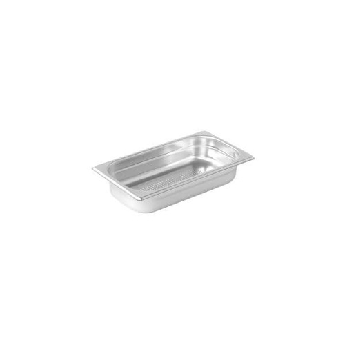 Pujadas 1/3 Size Gastronorm - Perforated Bottom 325x175x40mm - 18/10 Stainless Steel