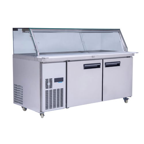 Thermaster PG180FA-XG - Cold Salad and Noodle Bar 5 x 1/1 GN Pans - 1800mm