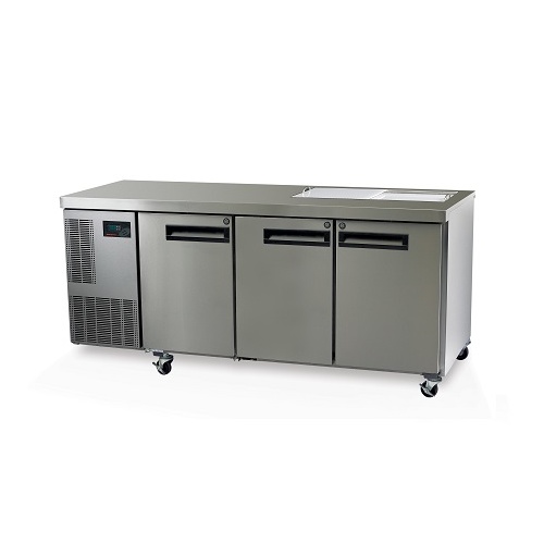 Skope PG400 PREP - 3 Solid Door 1/1 Preparation GN Fridge