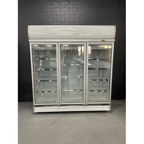 Pre-Owned Artisan M1303 - 3 Door Glass Upright Freezer