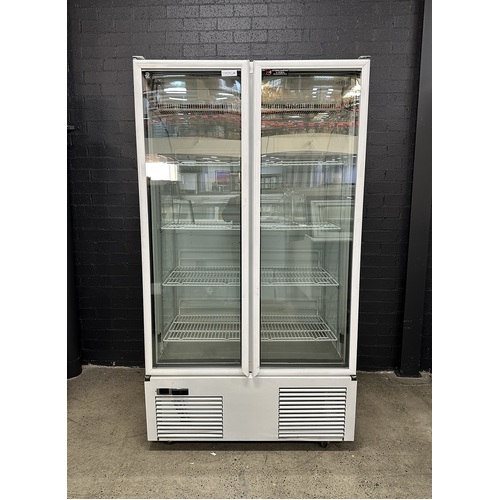 Pre-Owned Orford SVDL30B - 2 Door Glass Upright Freezer