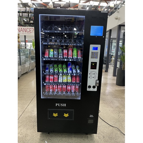 Pre-Owned Drink/Snack Vending Machine - Black
