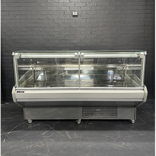 Pre-Owned Mafirol 9251555 - Square Glass Deli Display 1900mm