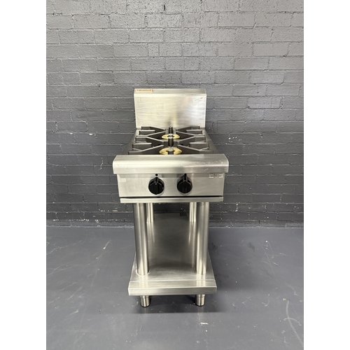 Pre-Owned Waldorf RN8450GF-LS - 2 Burner Gas Cooktop on Leg Stand - 450mm