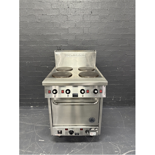 Pre-Owned Goldstein PE4S20FF - Electric 4 Burner with Fan Forced Oven
