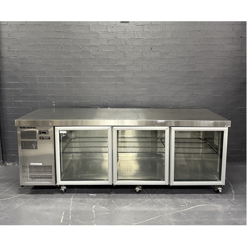 Pre-Owned Skope CL600i-2-3SW - 3 Door Glass Underbench Fridge