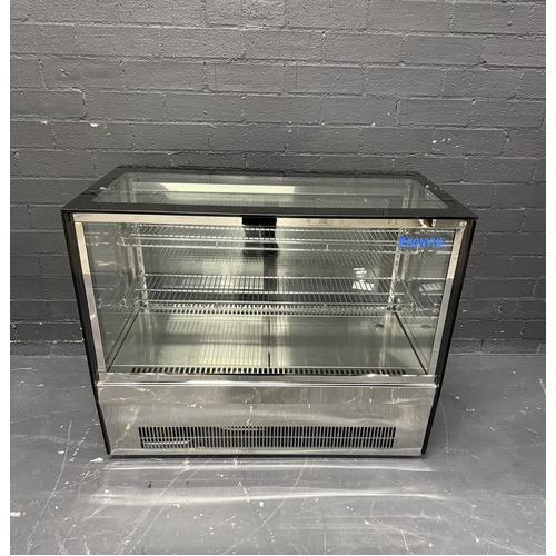 Pre-Owned Bonvue GN-900RT - Counter Top Square Glass Cold Food Display 900mm