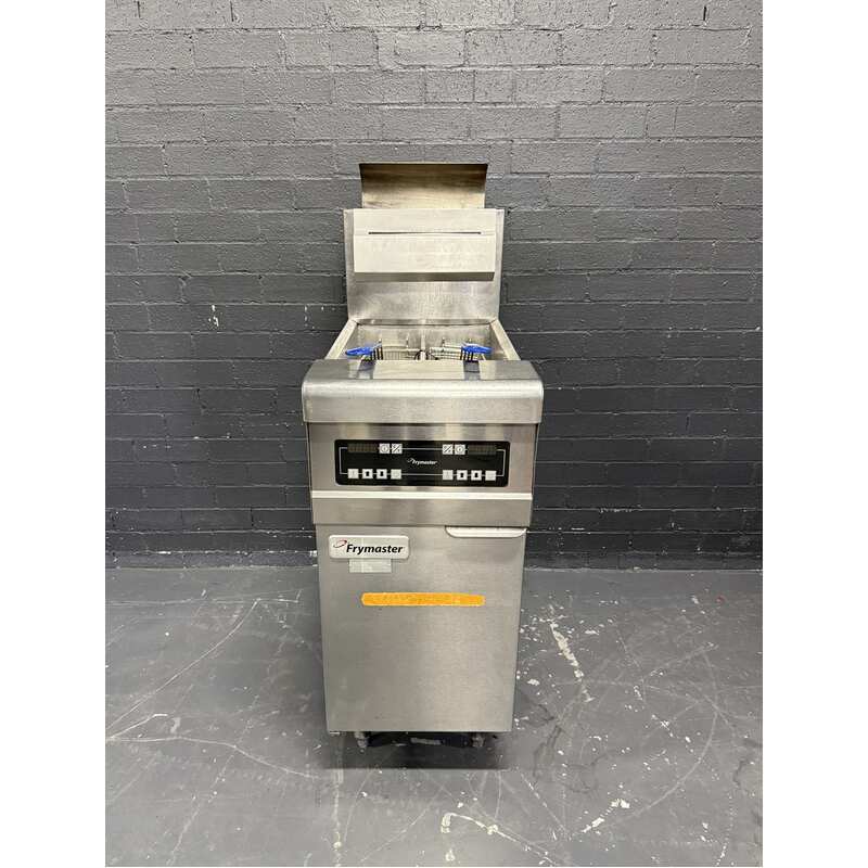 Pre-Owned Frymaster MJ150E-2 - Split Tank Gas Fryer