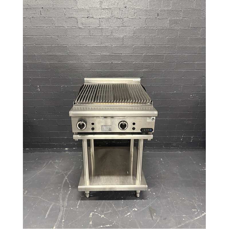 Pre-Owned B+S CBR-6 - Gas Char Broiler on Stand 600mm