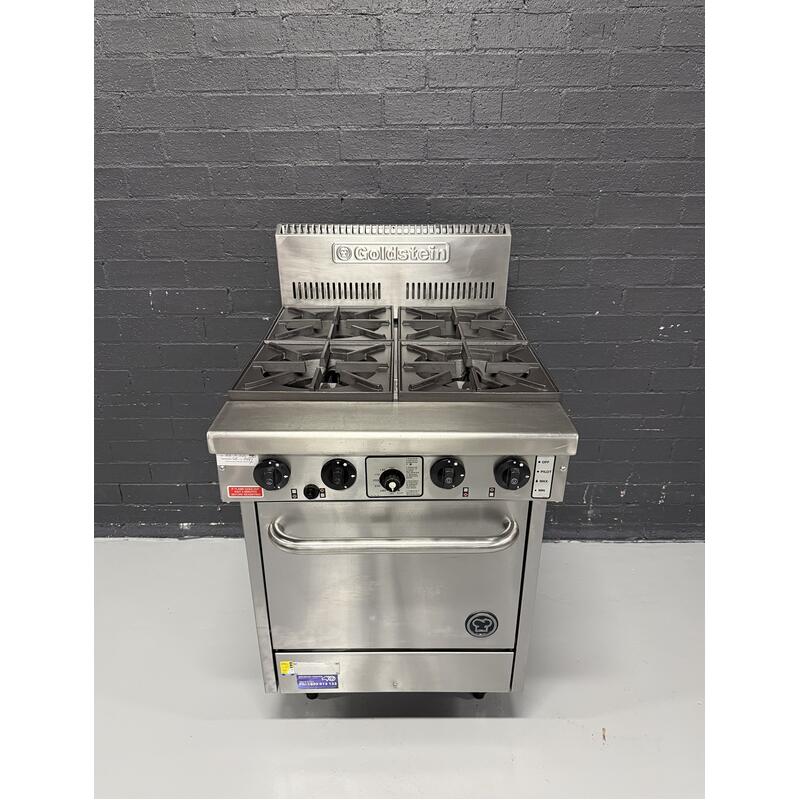 Pre-Owned Goldstein PF420 - 4 Burner Gas Cooktop with Oven