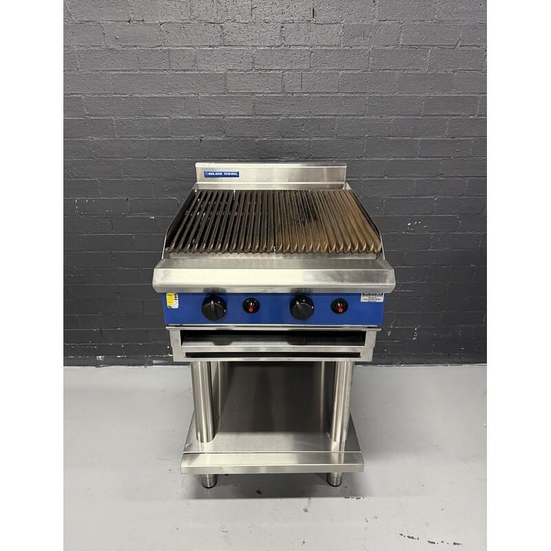 Pre-Owned Blue Seal G594-LS - 600mm Gas Chargrill on Leg Stand
