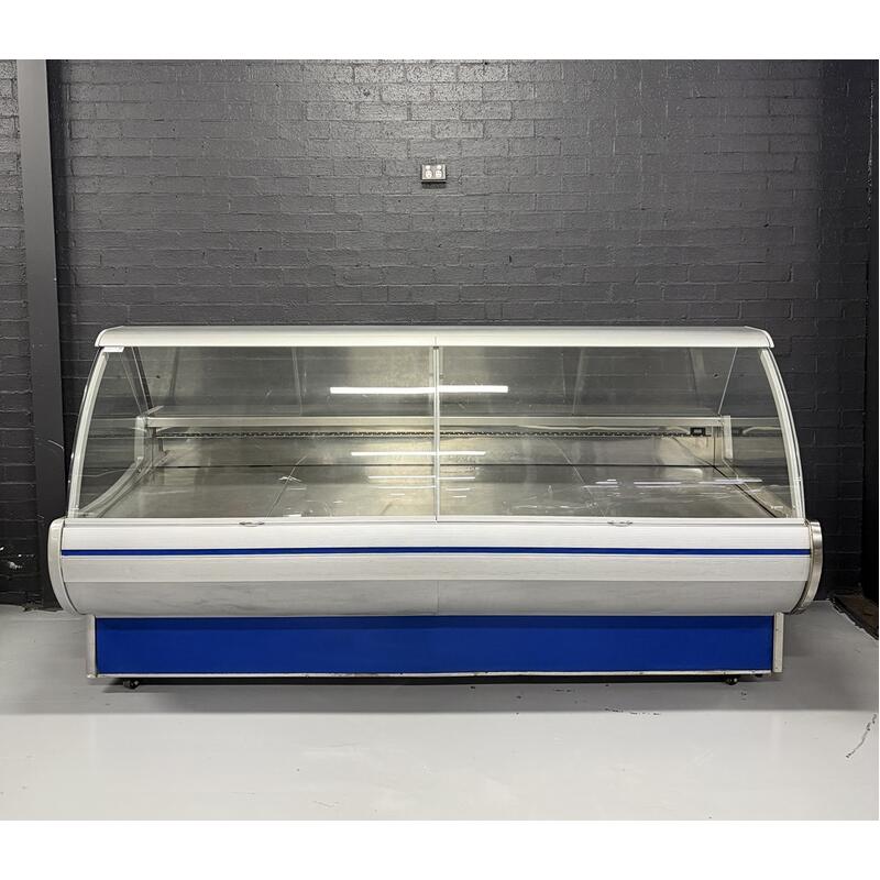 Pre-Owned Eurocryor Spring 2500 - Curved Glass Deli Display 2500mm