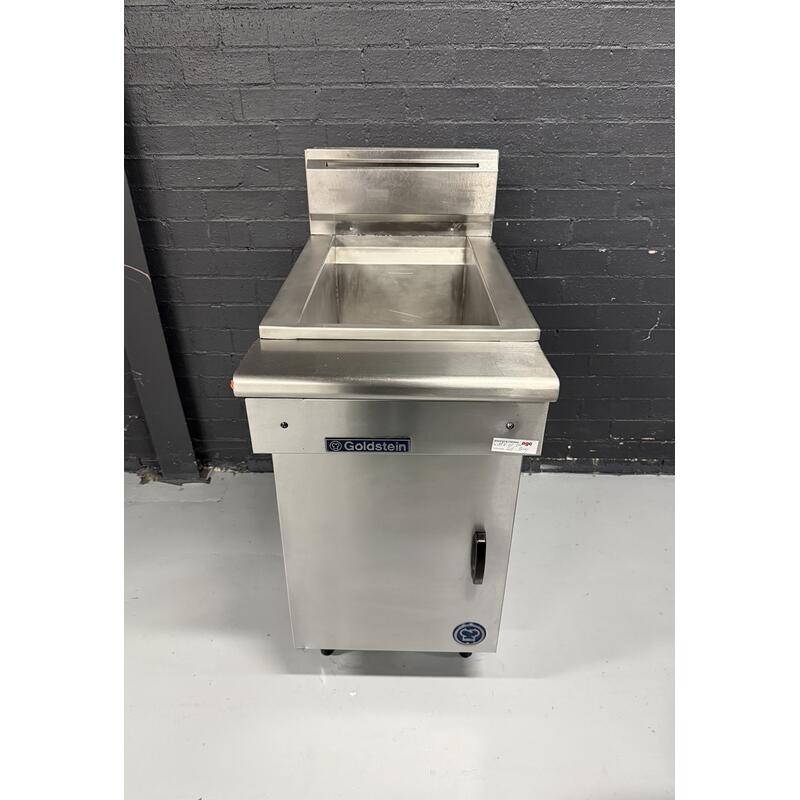 Pre-Owned Goldstein FRG1L - Flat Bottom Gas Fish Deep Fryer