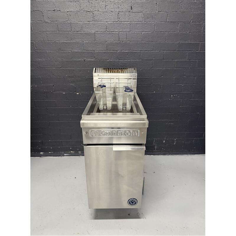 Pre-Owned Goldstein VFG-1 - Single Pan Gas Deep Fryer